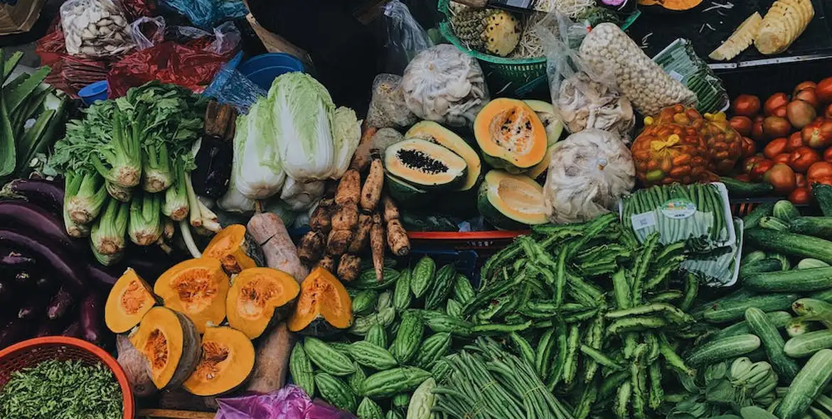 Frutas y verduras.