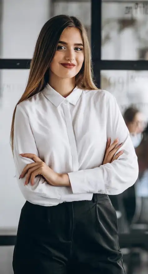 Mujer con traje