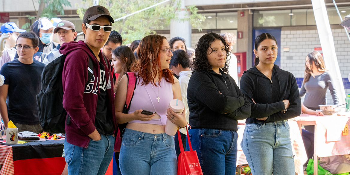 Alumnos en la jornada