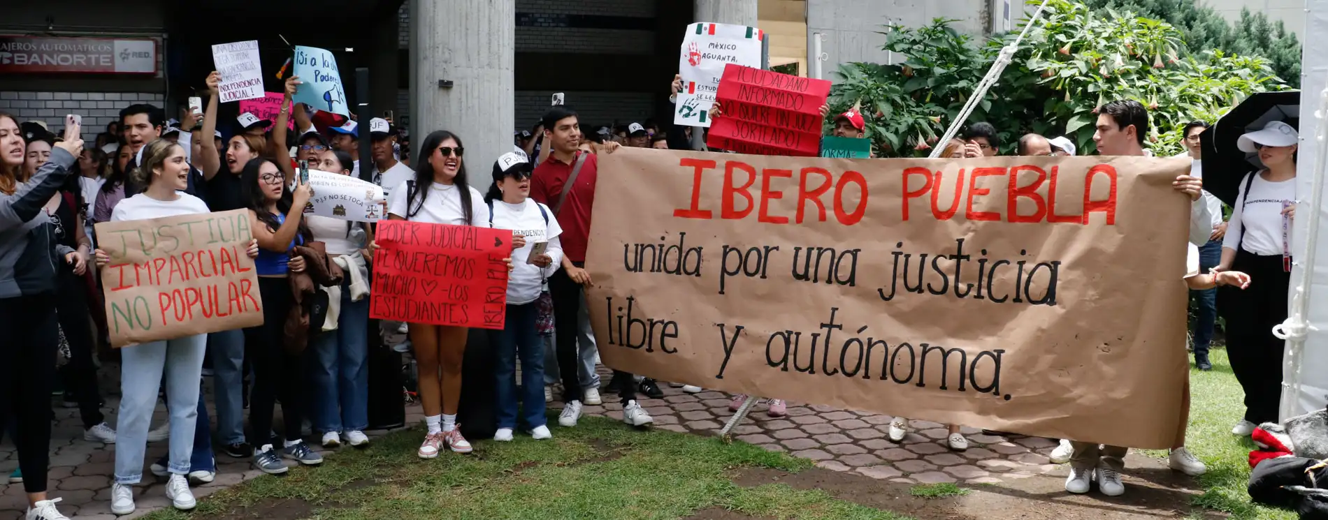 Manifestación estudiantes derecho