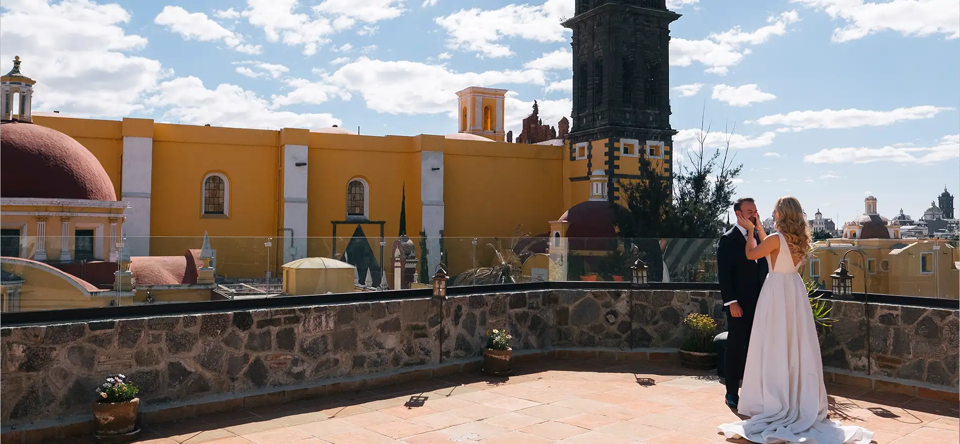 Pareja en cholula