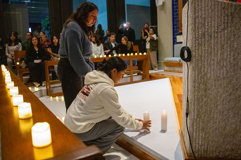 Ritual de fuego y canto
