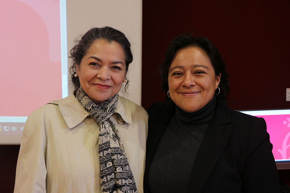 Aleida Calleja y Virginia Morales