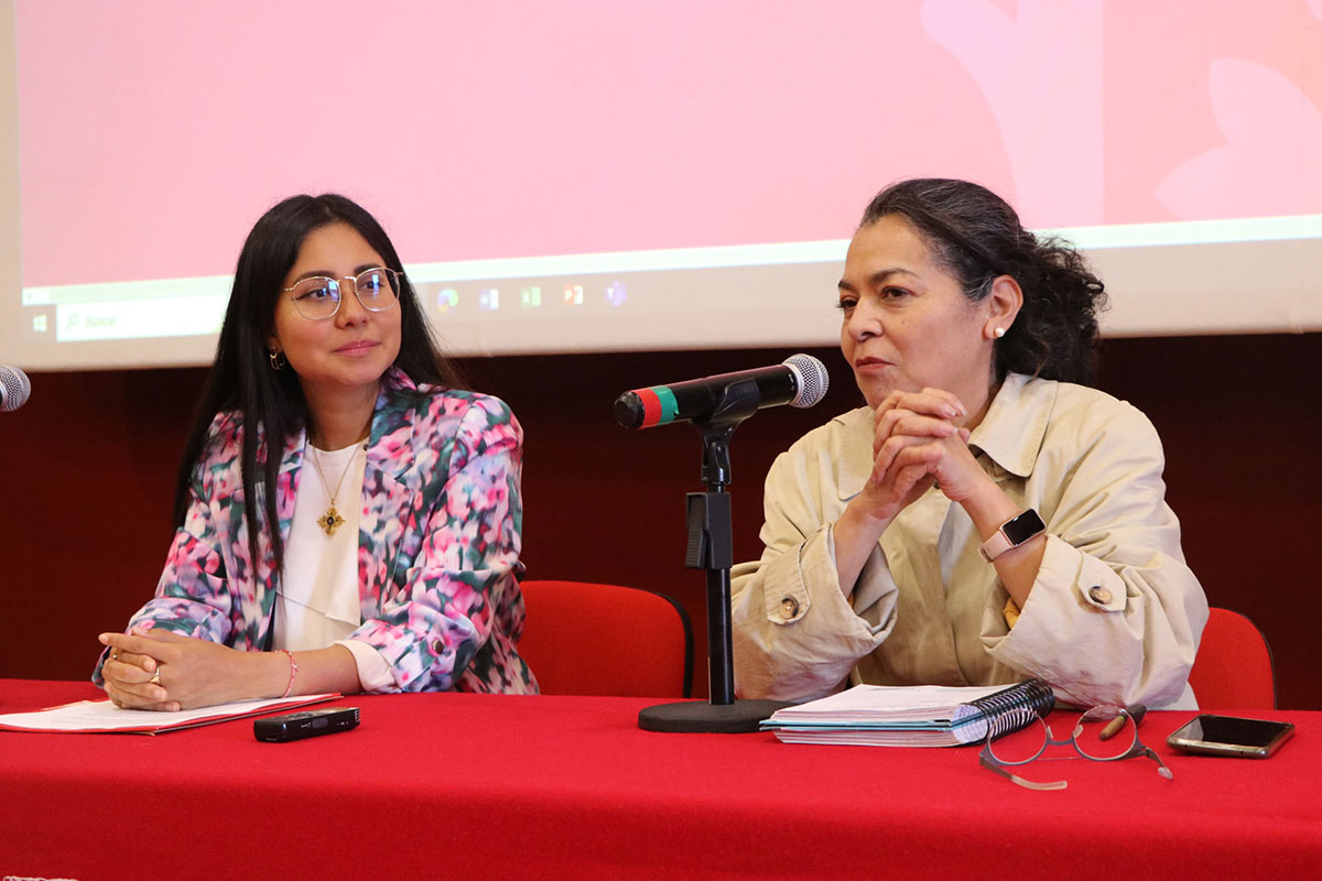 Zaira Rosas y Aleida Calleja