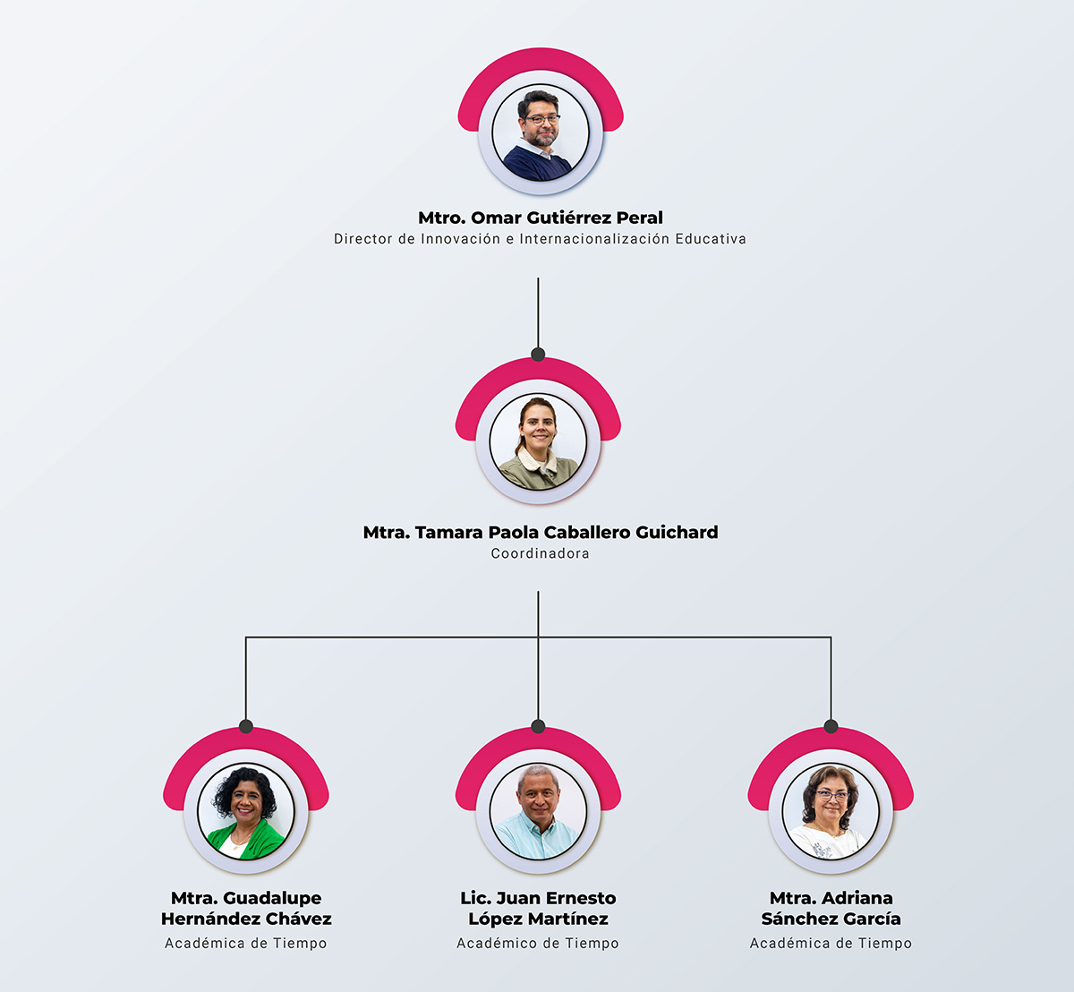 Organigrama de Formación de Profesores y Tutores